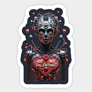 Be My Valentine? Sticker